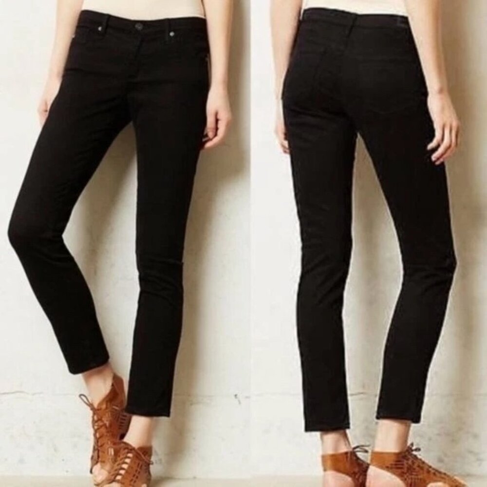 AG Adriano Goldschmied Women’s Dark Straight Jeans Stevie Ankle Slim Straight 31